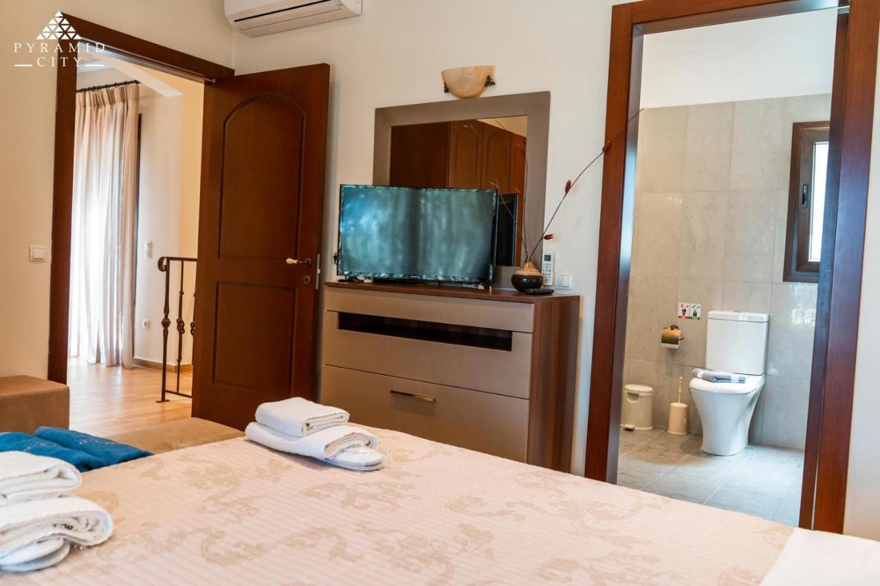 Luxury Villa Jupiter Agios Spyridon  Bagian luar foto